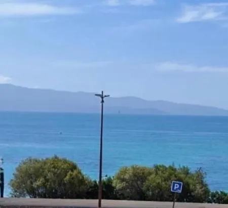 Superbe Pieds Dans L Eau Face A La De Sable Fin Route Des Iles Des Sanguinaires * Ajaccio (Corsica)